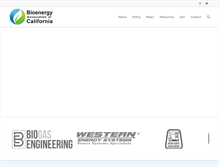 Tablet Screenshot of bioenergyca.org